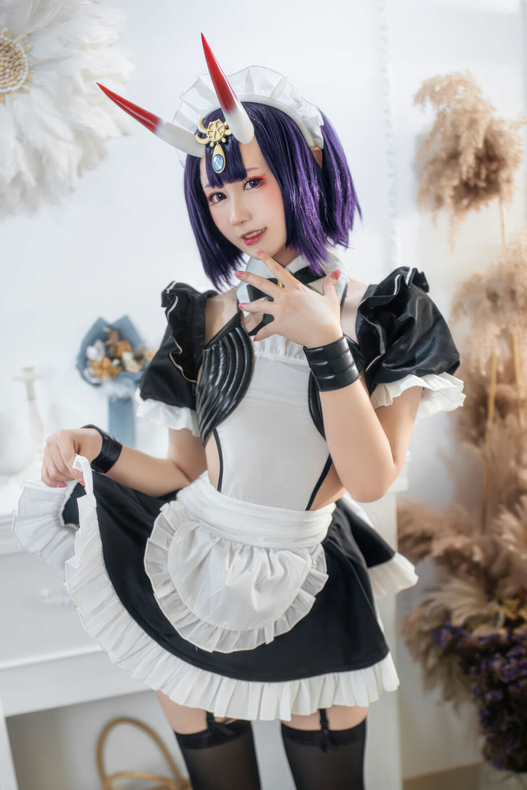 Coser@羽生三未 – FGO-酒吞童子女仆 (21P)
