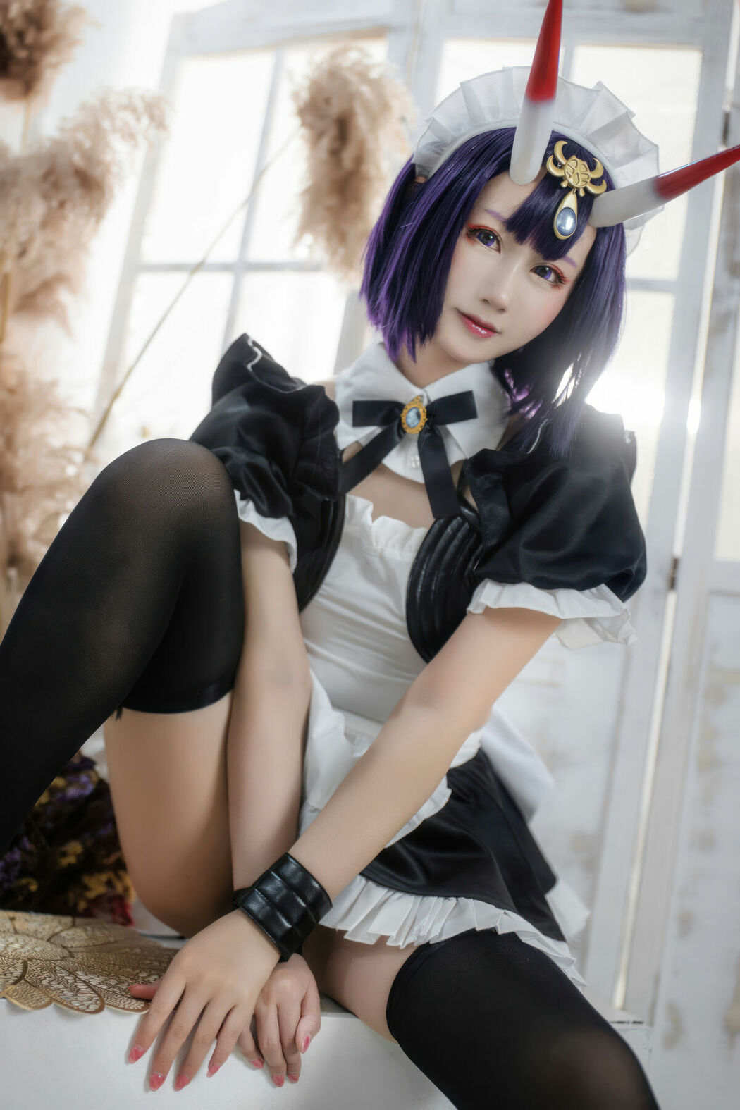 Coser@羽生三未 – FGO-酒吞童子女仆 (21P)