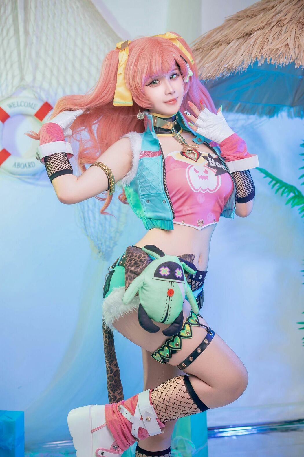 Coser@Pyon – 绝区零-妮可&middot;狡黠甜心 (66P – 1V)