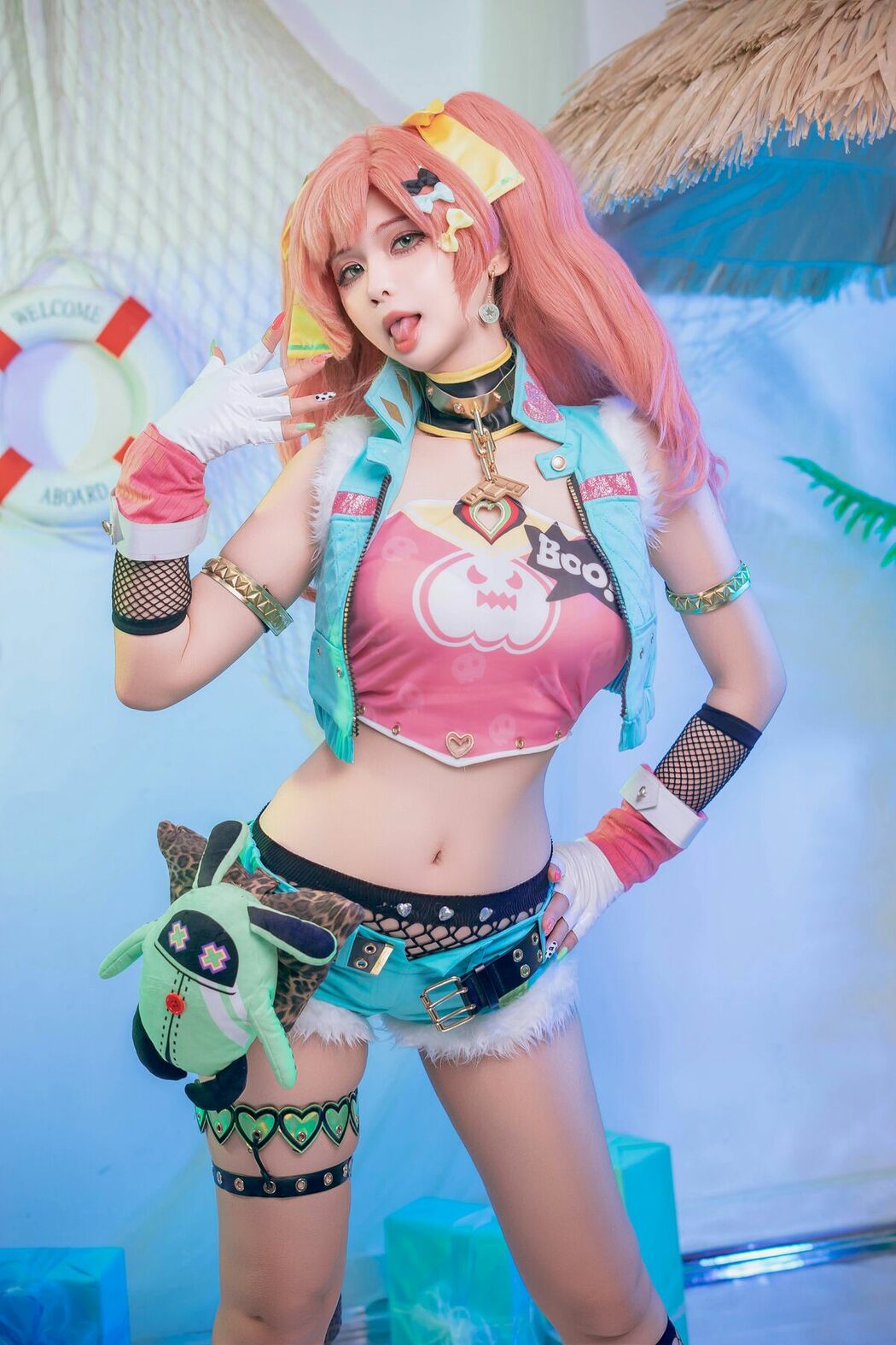 Coser@Pyon – 绝区零-妮可&middot;狡黠甜心 (66P – 1V)