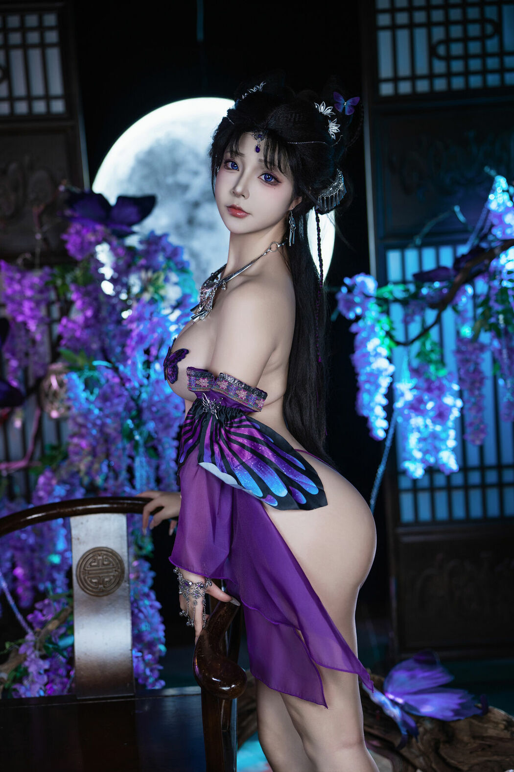 Coser@yuuhui玉汇 – 幻蝶 Part02 (66P)
