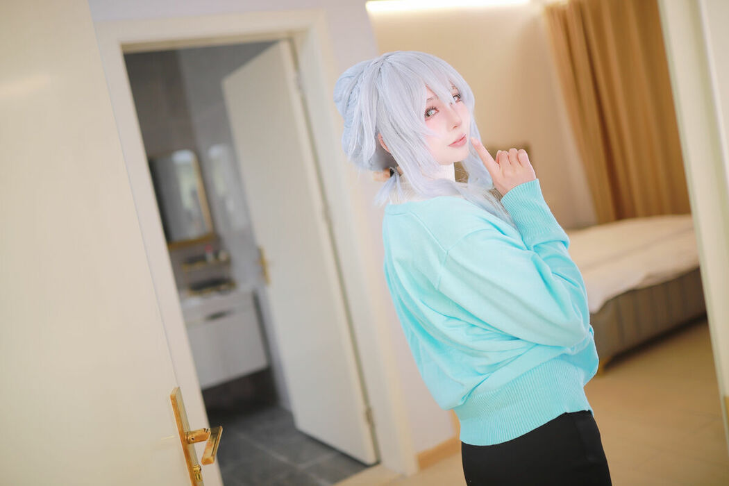 Coser@上杉绘梨落 – 深冬雪乃 (55P)