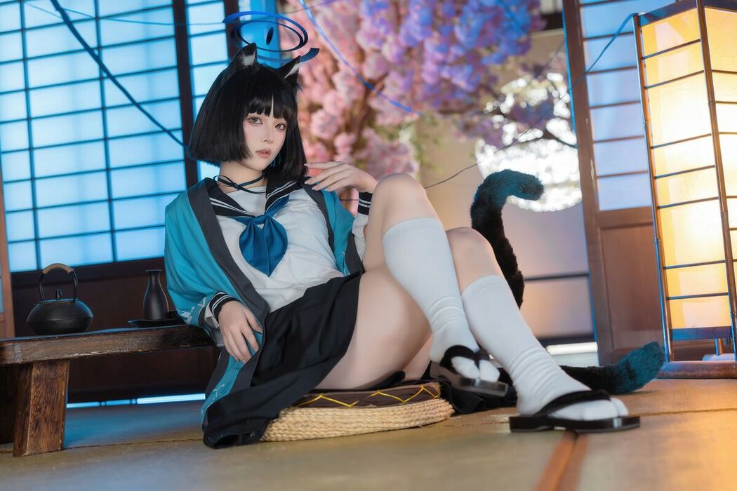 Coser@屿鱼 – 蔚蓝档案 桐生桔梗 (54P)