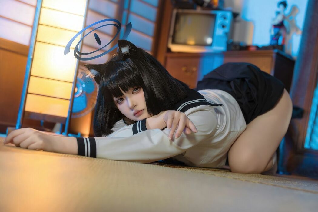 Coser@屿鱼 – 蔚蓝档案 桐生桔梗 (54P)