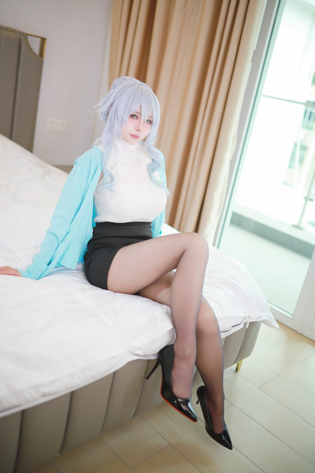 Coser@上杉绘梨落 – 深冬雪乃 (55P)