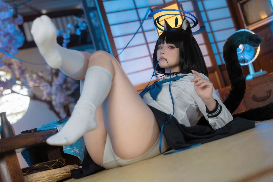 Coser@屿鱼 – 蔚蓝档案 桐生桔梗 (54P)