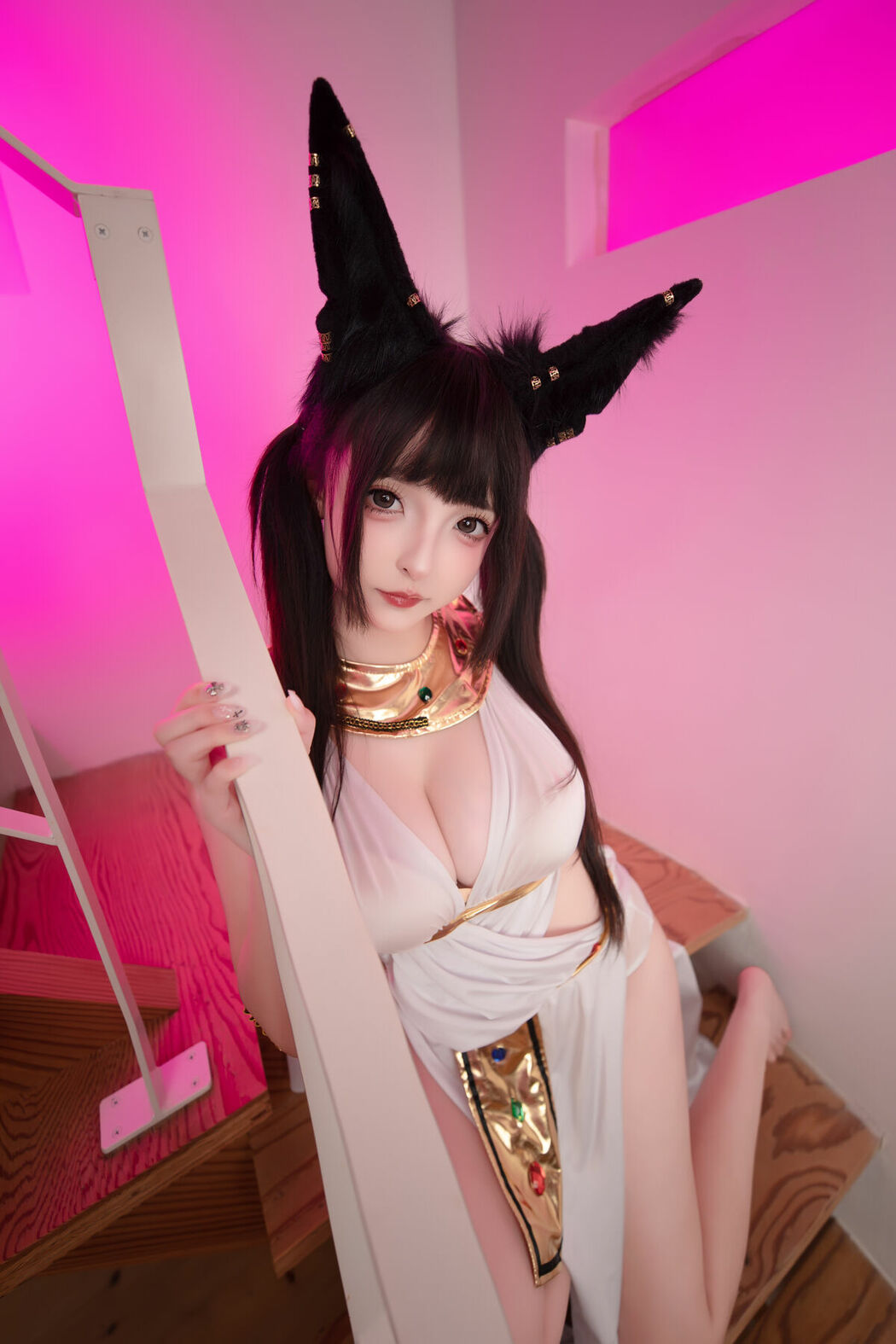Coser@神楽坂真冬 – 埃及野猫 (76P – 2V)