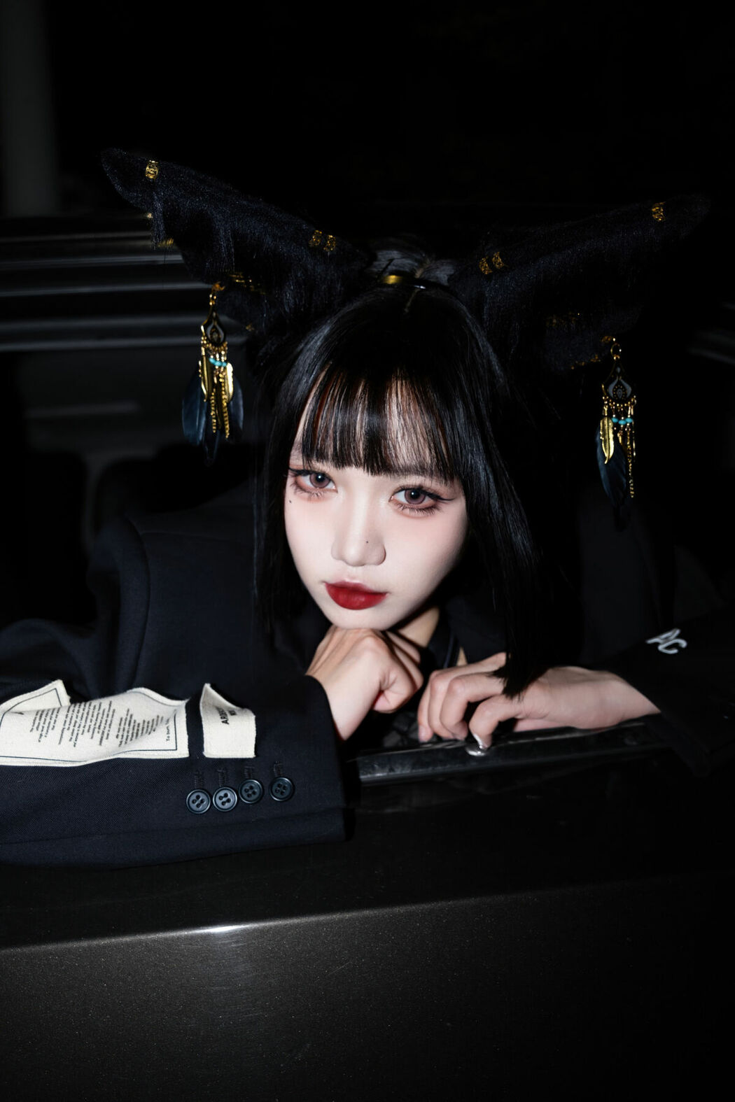 Coser@柒柒要乖哦 – 黑-阿努比斯 Part02 (57P)