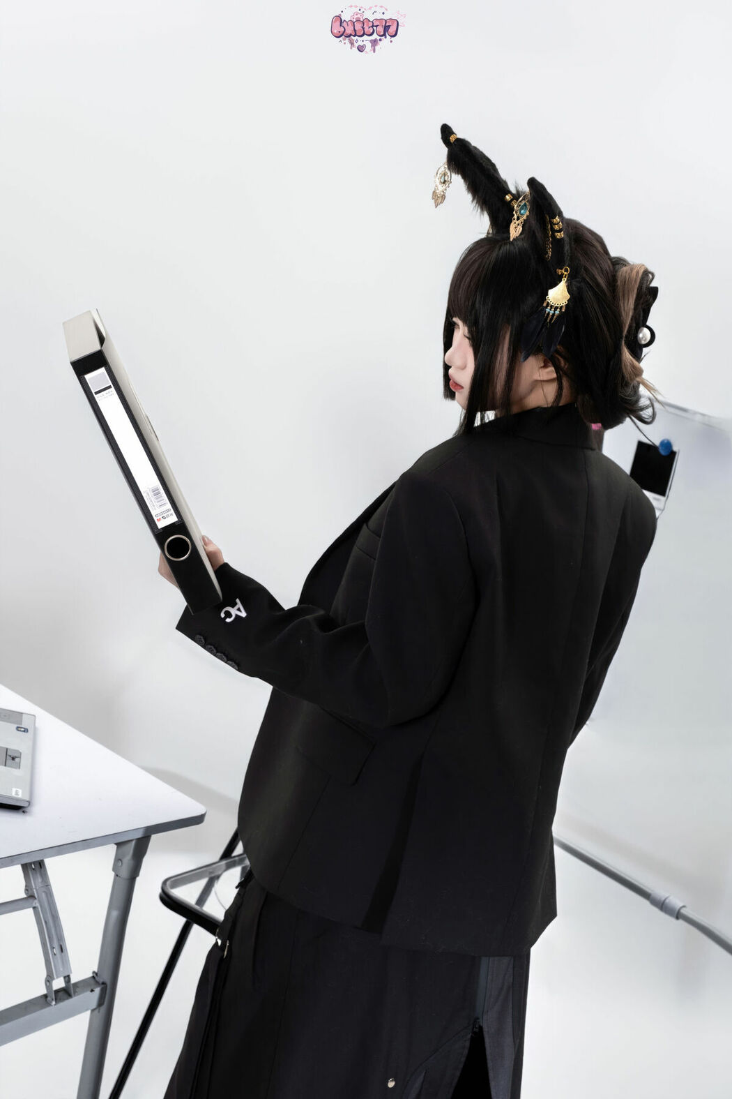 Coser@柒柒要乖哦 – 黑-阿努比斯 Part02 (57P)