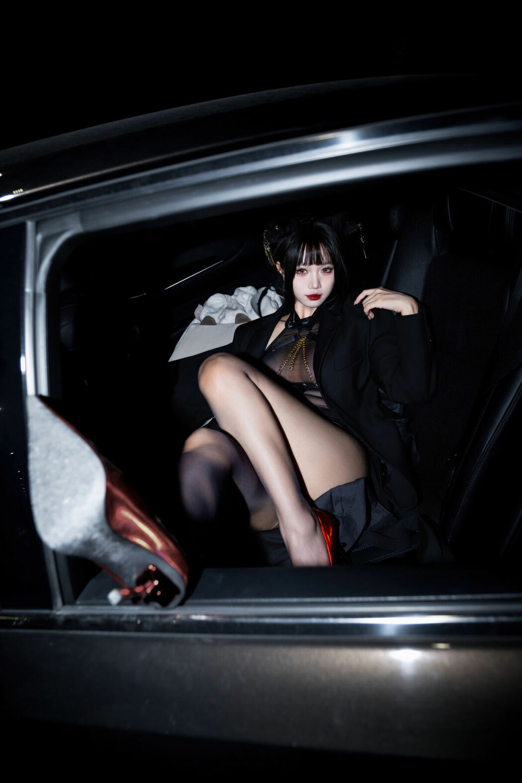 Coser@柒柒要乖哦 – 黑-阿努比斯 Part02 (57P)