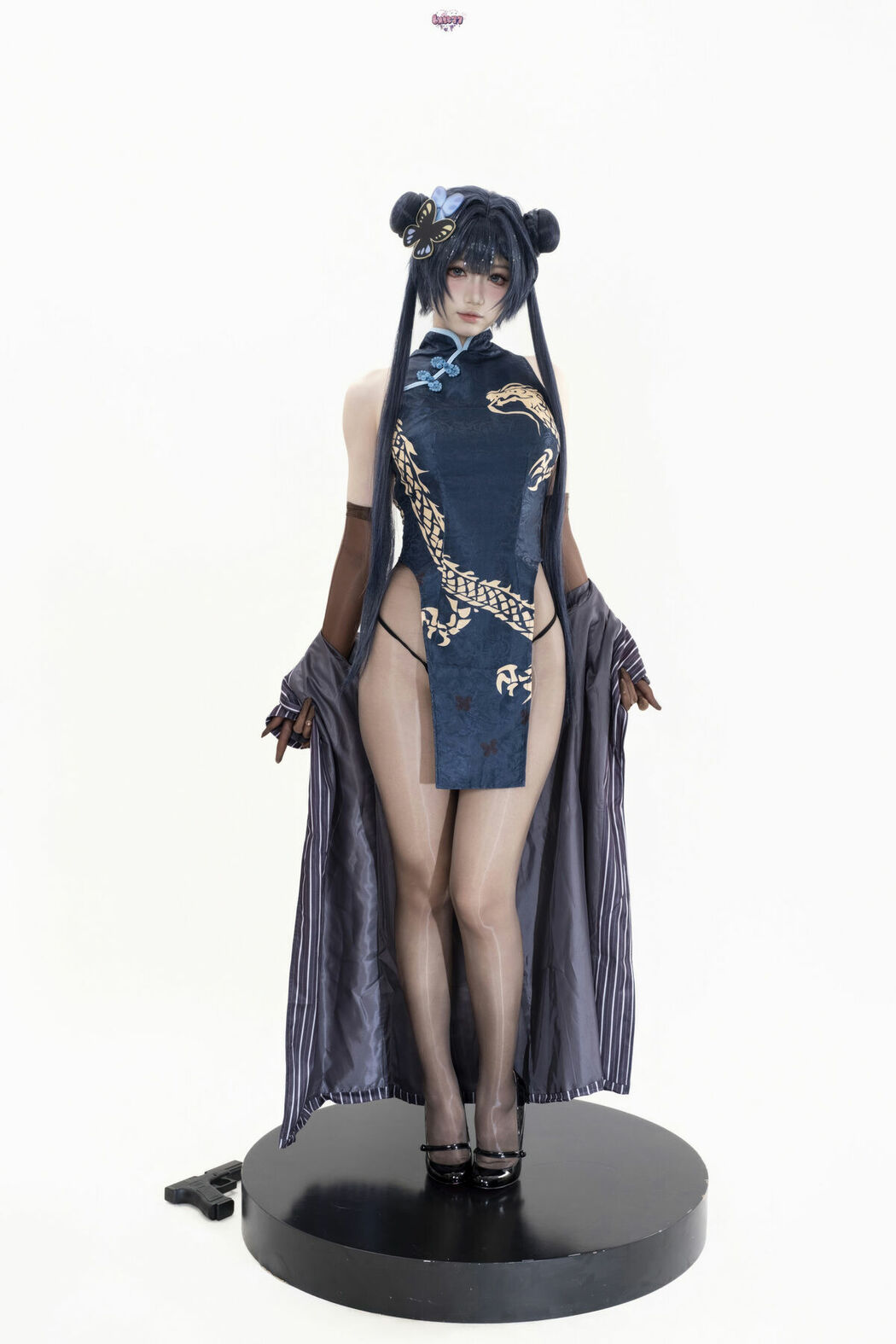 Coser@柒柒要乖哦 – 蔚蓝档案 妃咲原皮 Part01 (50P)