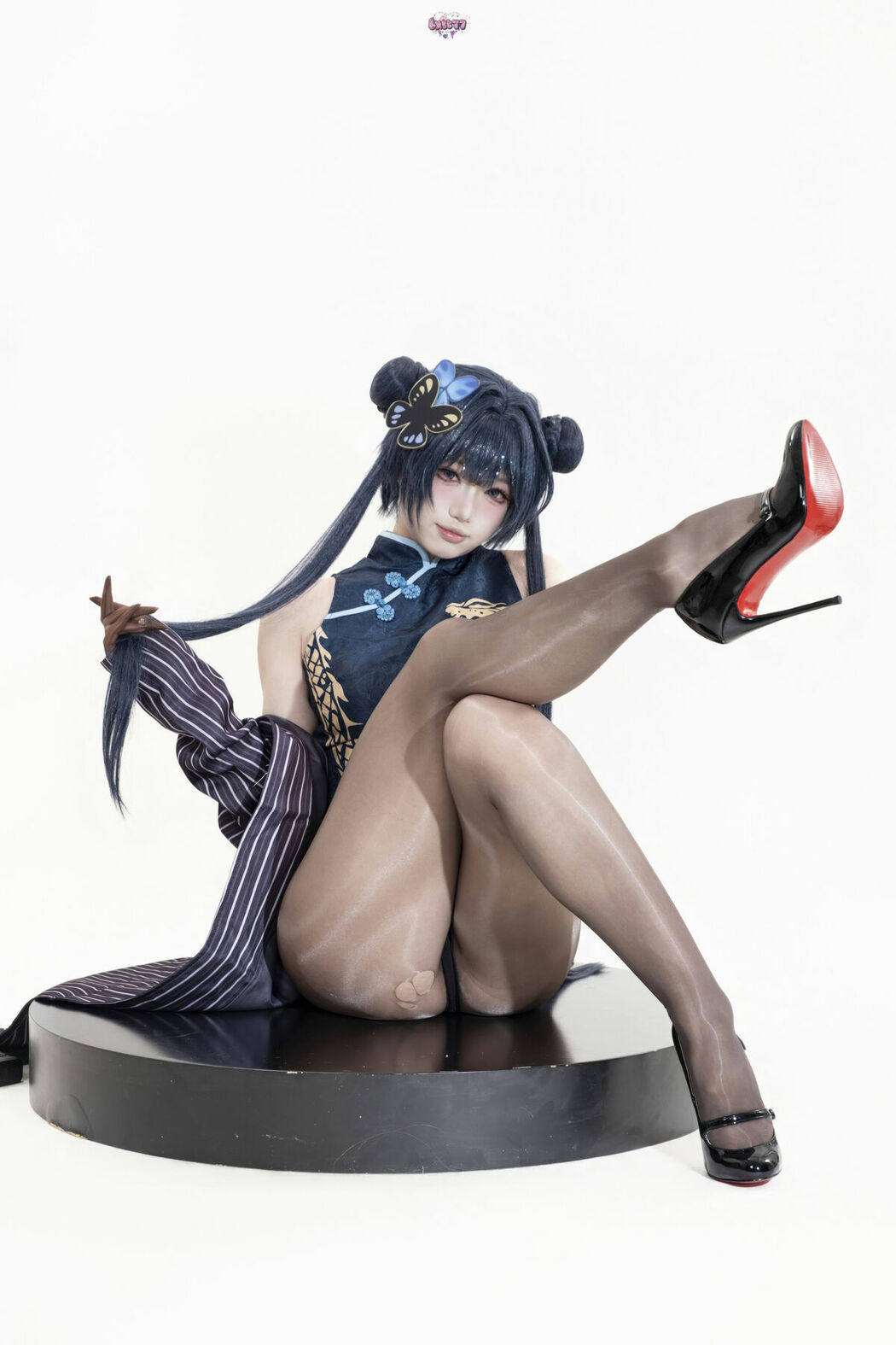 Coser@柒柒要乖哦 – 蔚蓝档案 妃咲原皮 Part01 (50P)