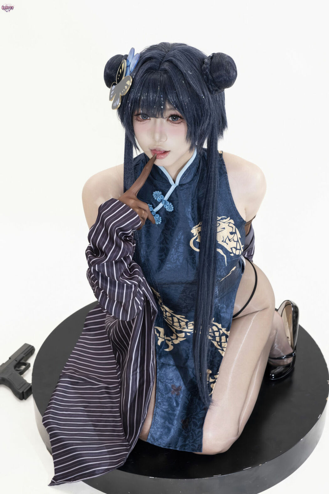 Coser@柒柒要乖哦 – 蔚蓝档案 妃咲原皮 Part01 (50P)