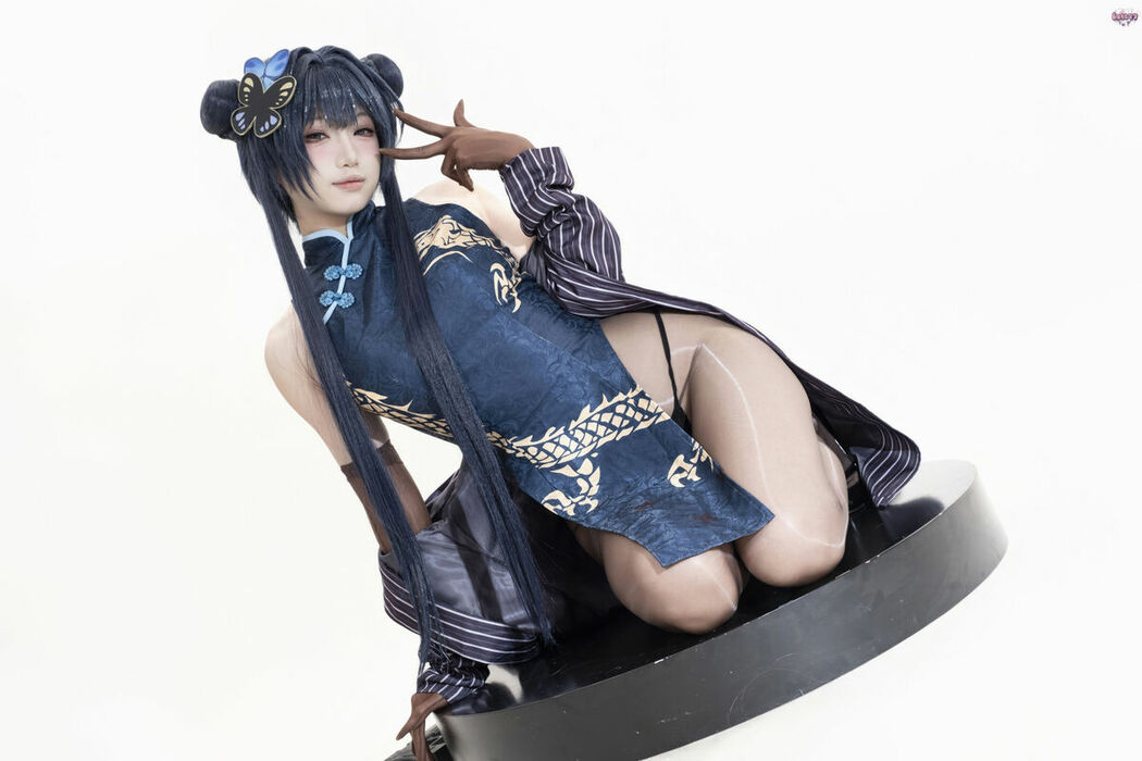 Coser@柒柒要乖哦 – 蔚蓝档案 妃咲原皮 Part01 (50P)