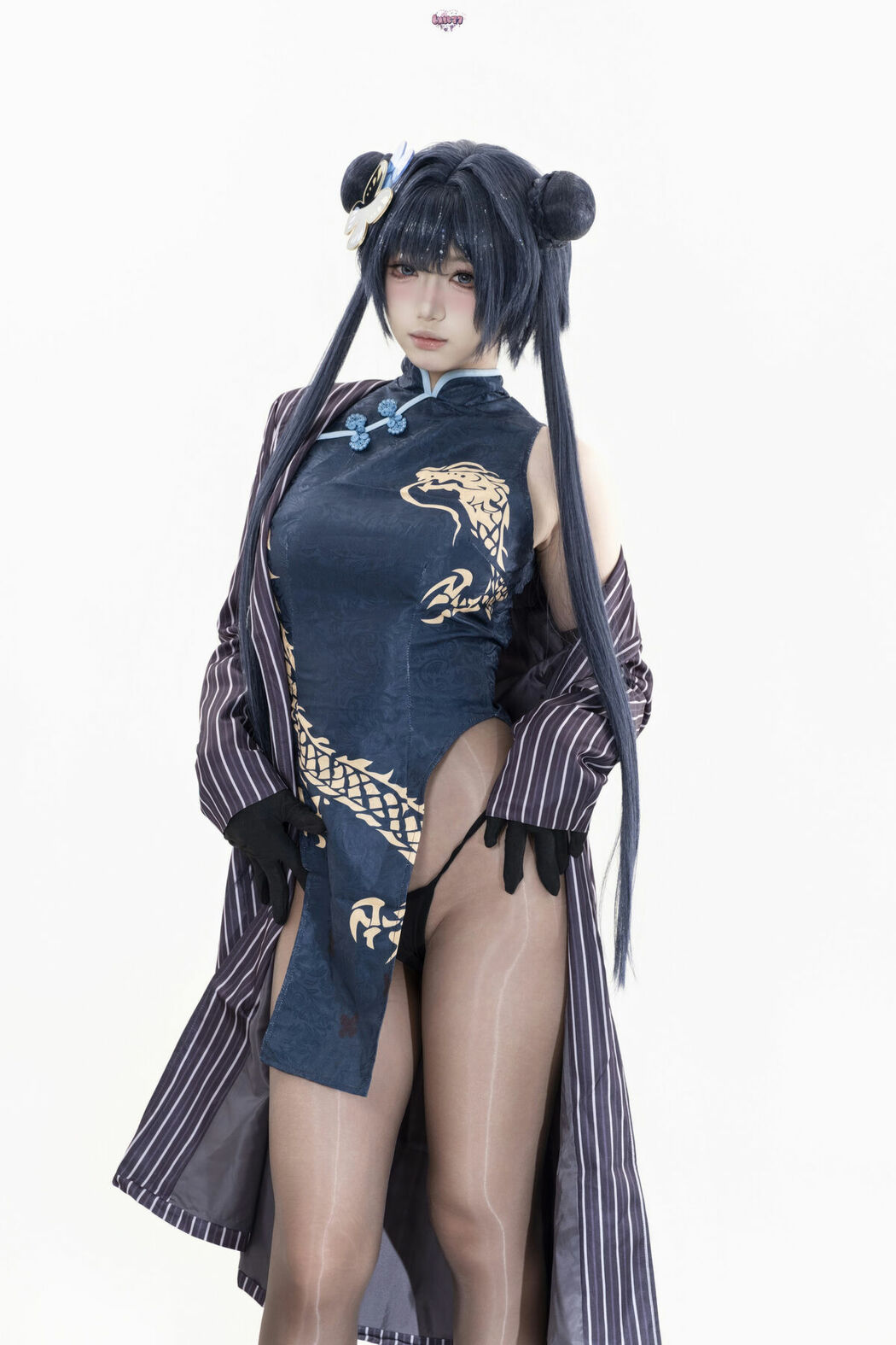 Coser@柒柒要乖哦 – 蔚蓝档案 妃咲原皮 Part01 (50P)