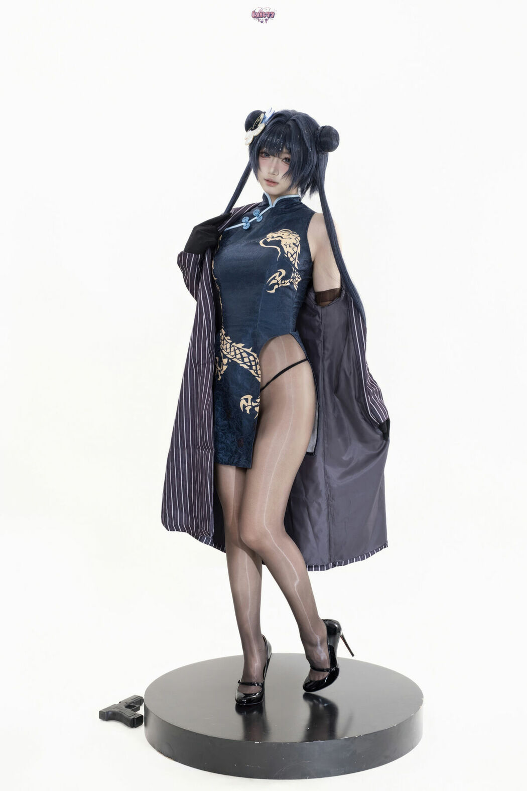 Coser@柒柒要乖哦 – 蔚蓝档案 妃咲原皮 Part01 (50P)