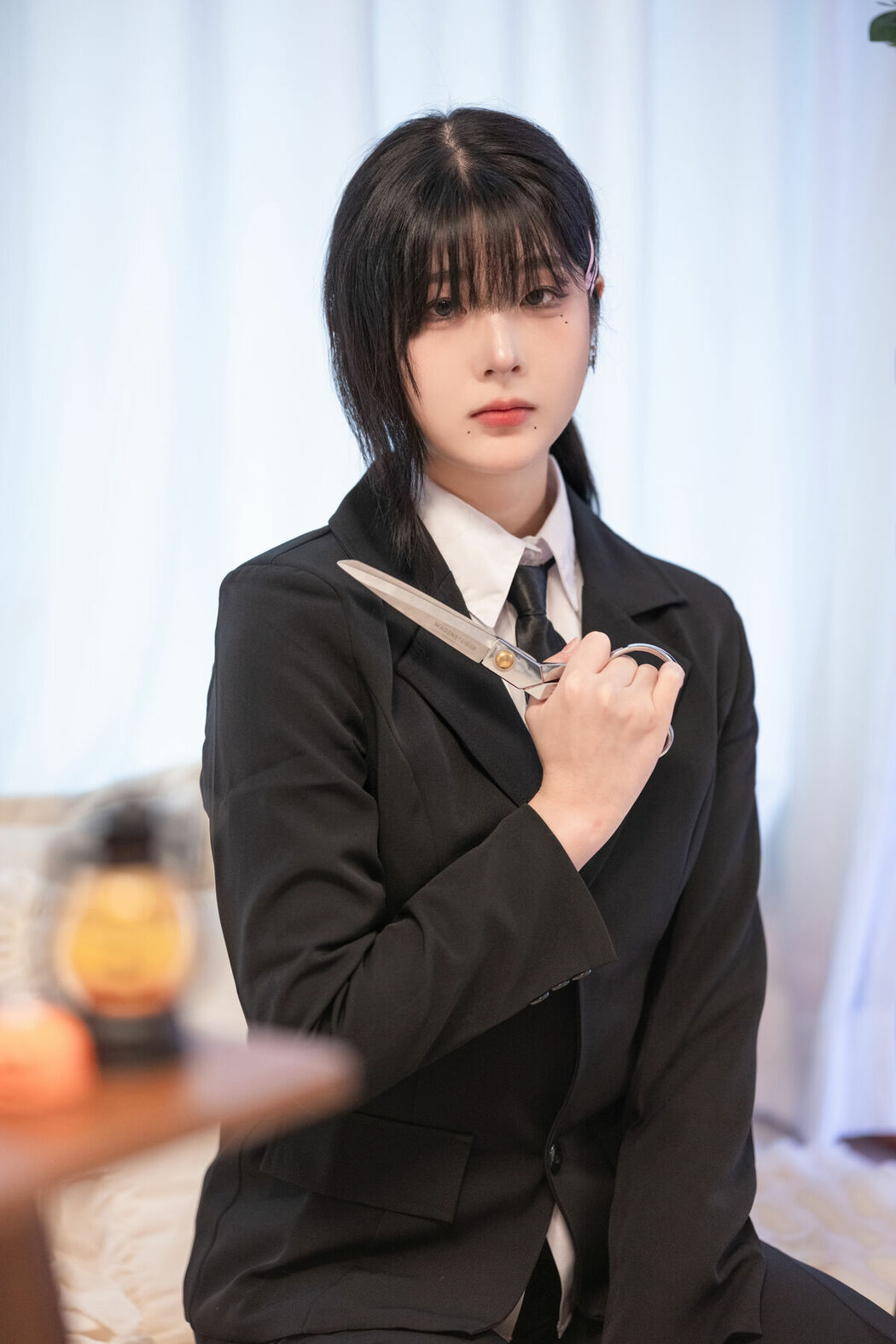 Jang Joo 장주 – Halloween 장주 할로윈 기념 체인소 맨 코베니 코스프레 (73P)