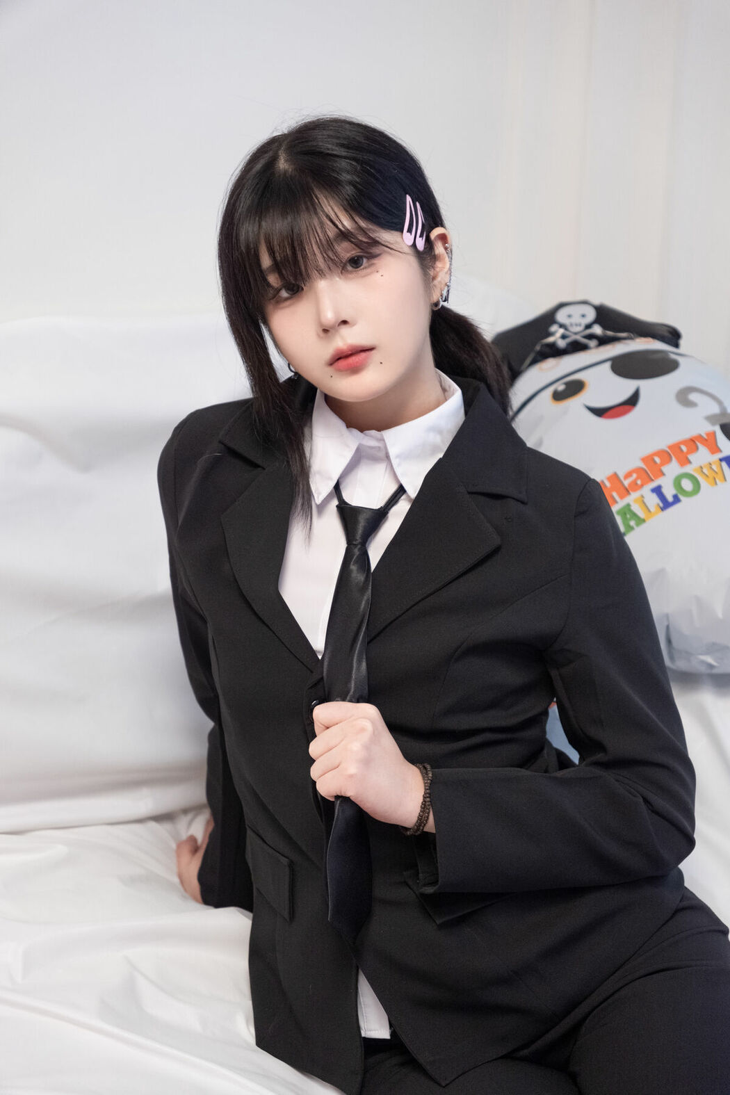 Jang Joo 장주 – Halloween 장주 할로윈 기념 체인소 맨 코베니 코스프레 (73P)
