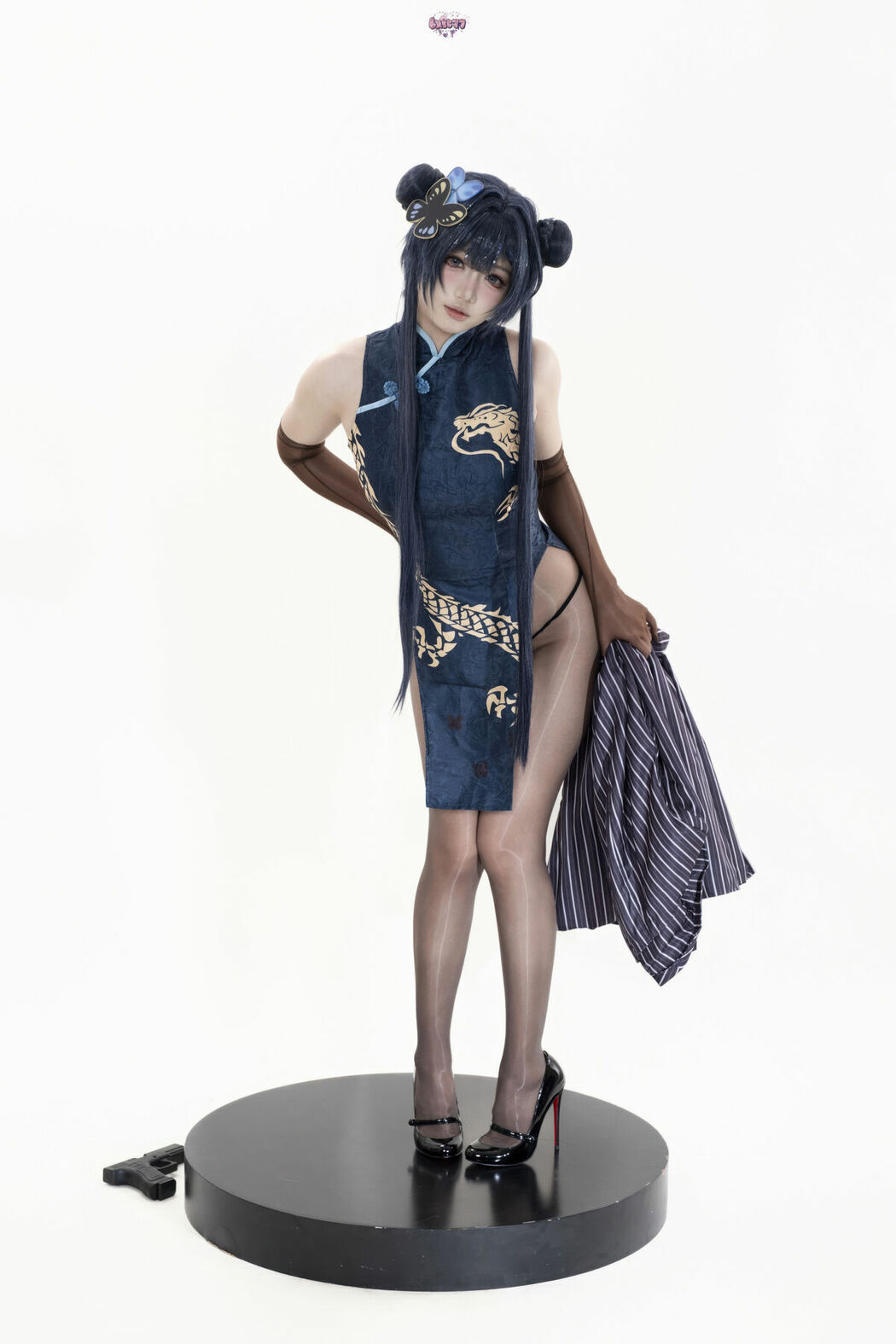 Coser@柒柒要乖哦 – 蔚蓝档案 妃咲原皮 Part01 (50P)