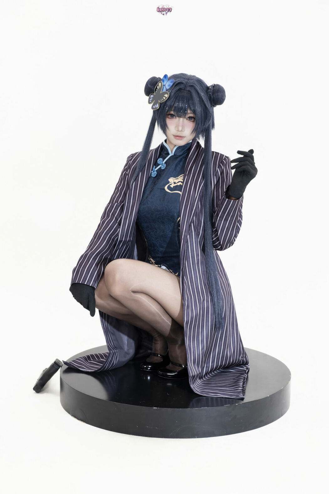 Coser@柒柒要乖哦 – 蔚蓝档案 妃咲原皮 Part01 (50P)