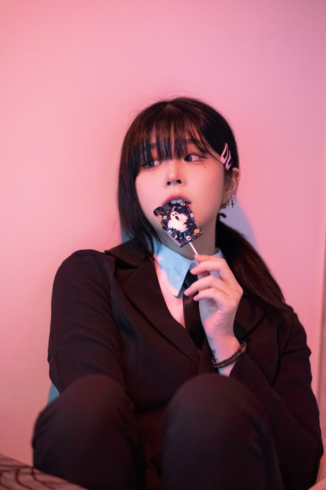 Jang Joo 장주 – Halloween 장주 할로윈 기념 체인소 맨 코베니 코스프레 (73P)