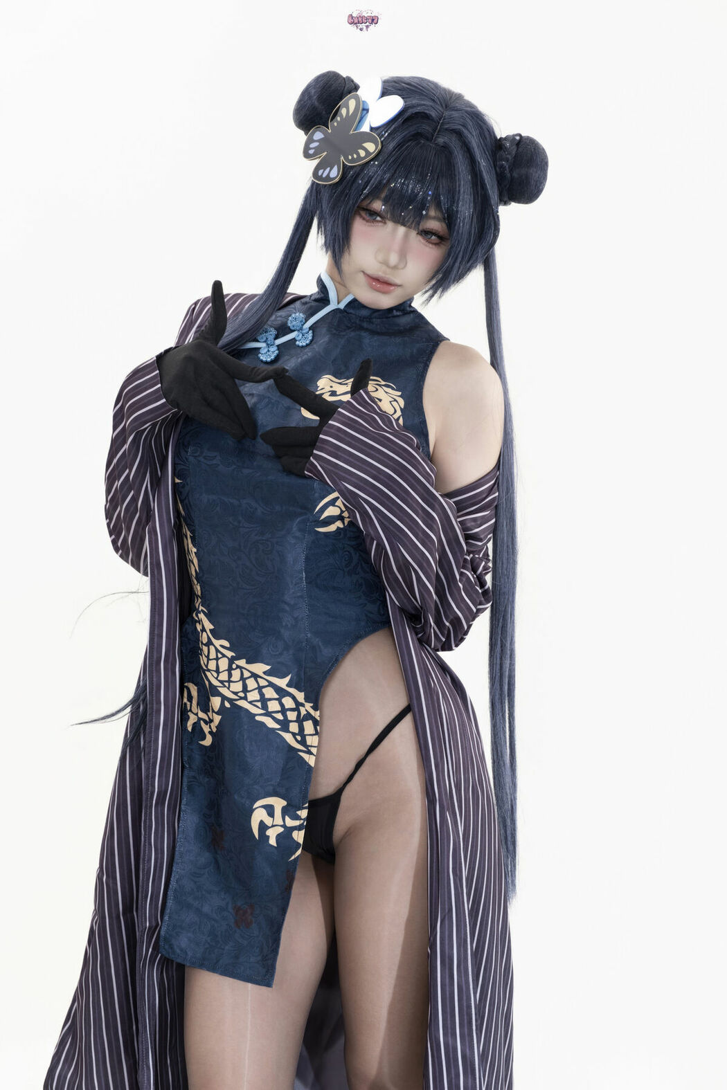 Coser@柒柒要乖哦 – 蔚蓝档案 妃咲原皮 Part01 (50P)