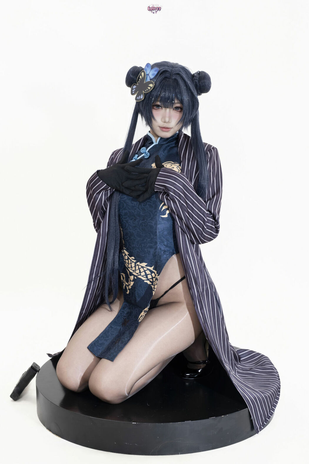 Coser@柒柒要乖哦 – 蔚蓝档案 妃咲原皮 Part01 (50P)