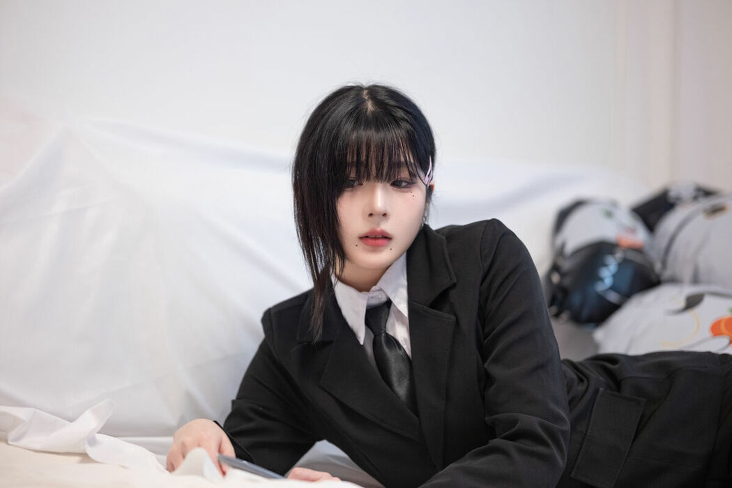 Jang Joo 장주 – Halloween 장주 할로윈 기념 체인소 맨 코베니 코스프레 (73P)
