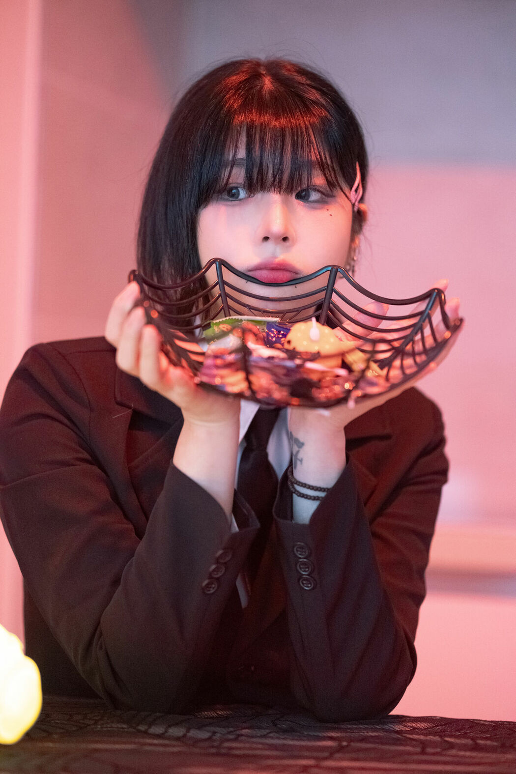 Jang Joo 장주 – Halloween 장주 할로윈 기념 체인소 맨 코베니 코스프레 (73P)