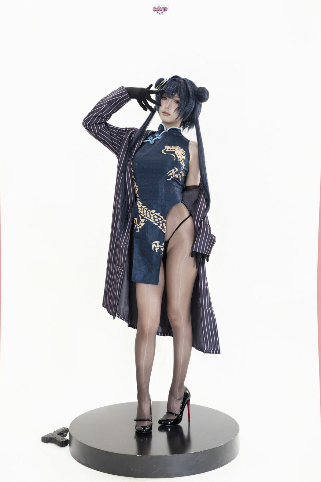 Coser@柒柒要乖哦 – 蔚蓝档案 妃咲原皮 Part01 (50P)