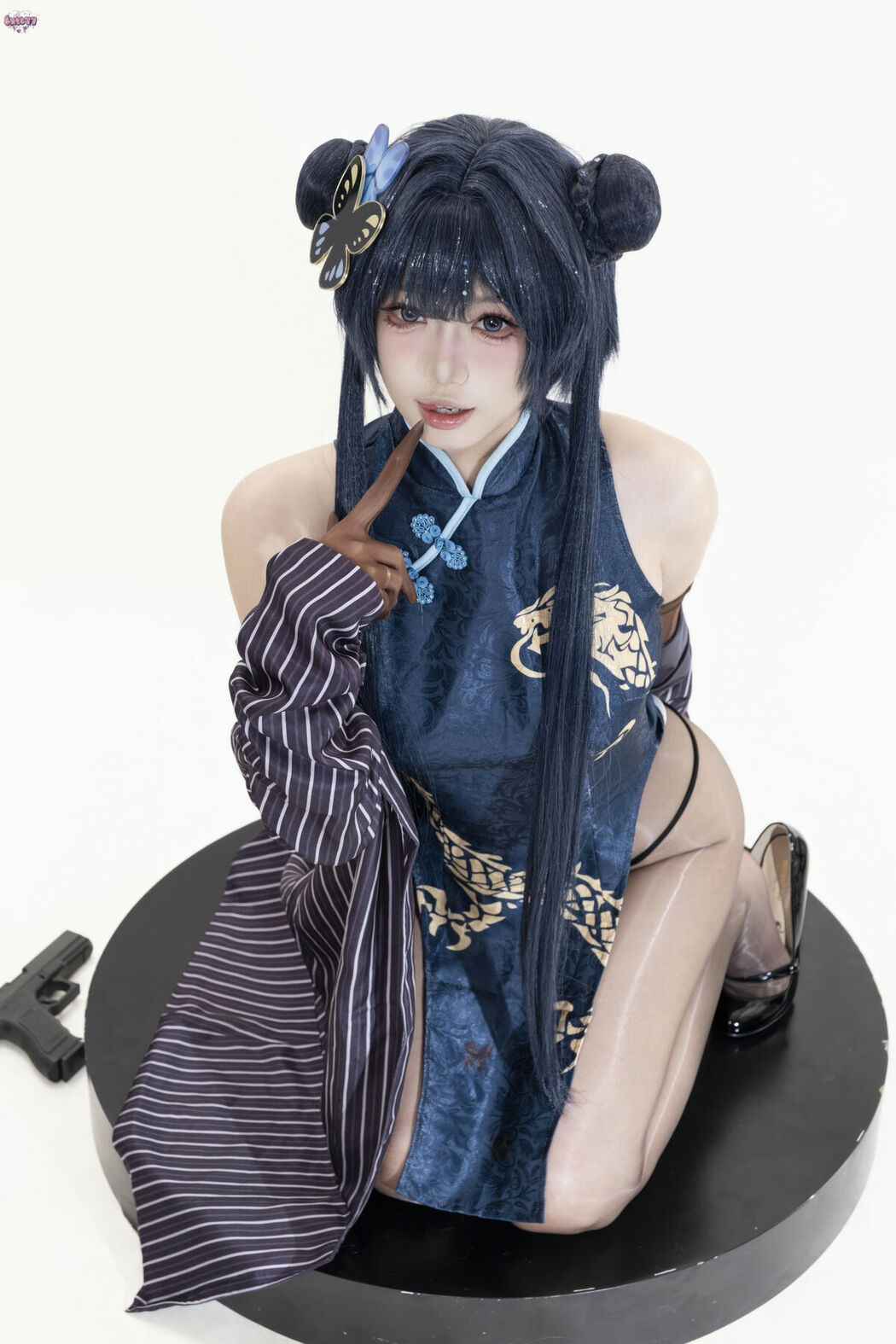 Coser@柒柒要乖哦 – 蔚蓝档案 妃咲原皮 Part01 (50P)