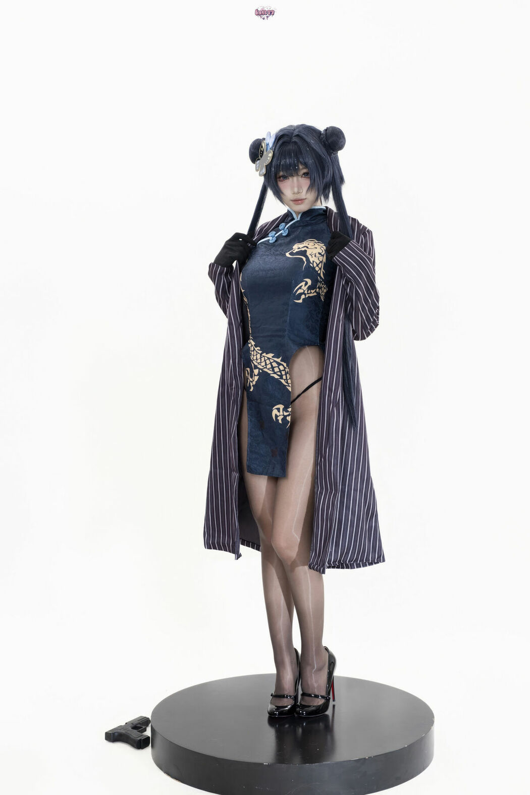 Coser@柒柒要乖哦 – 蔚蓝档案 妃咲原皮 Part01 (50P)