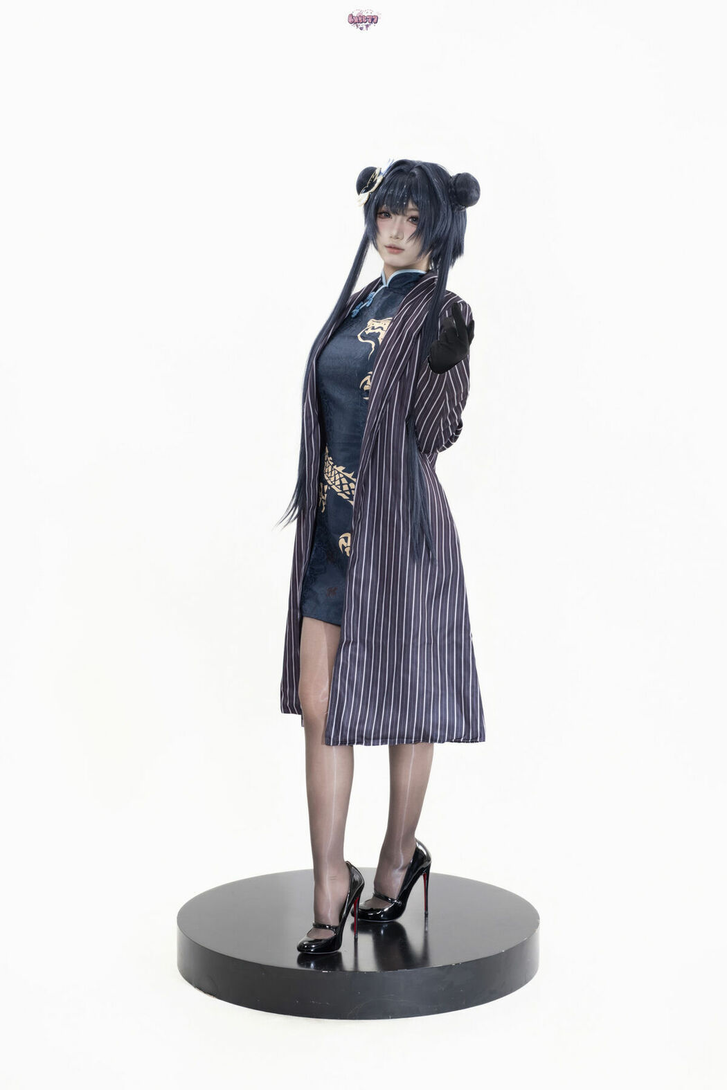 Coser@柒柒要乖哦 – 蔚蓝档案 妃咲原皮 Part01 (50P)