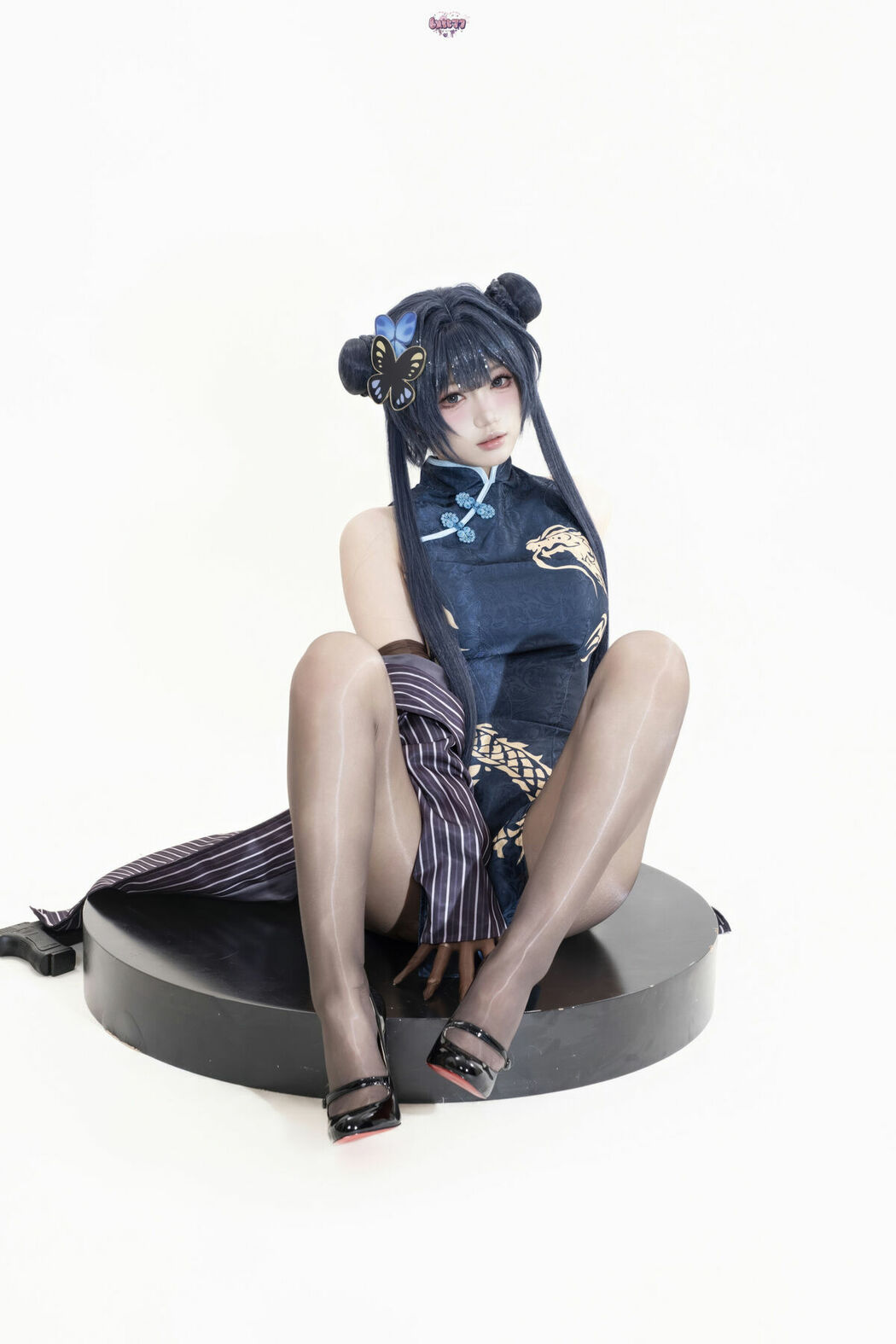 Coser@柒柒要乖哦 – 蔚蓝档案 妃咲原皮 Part01 (50P)