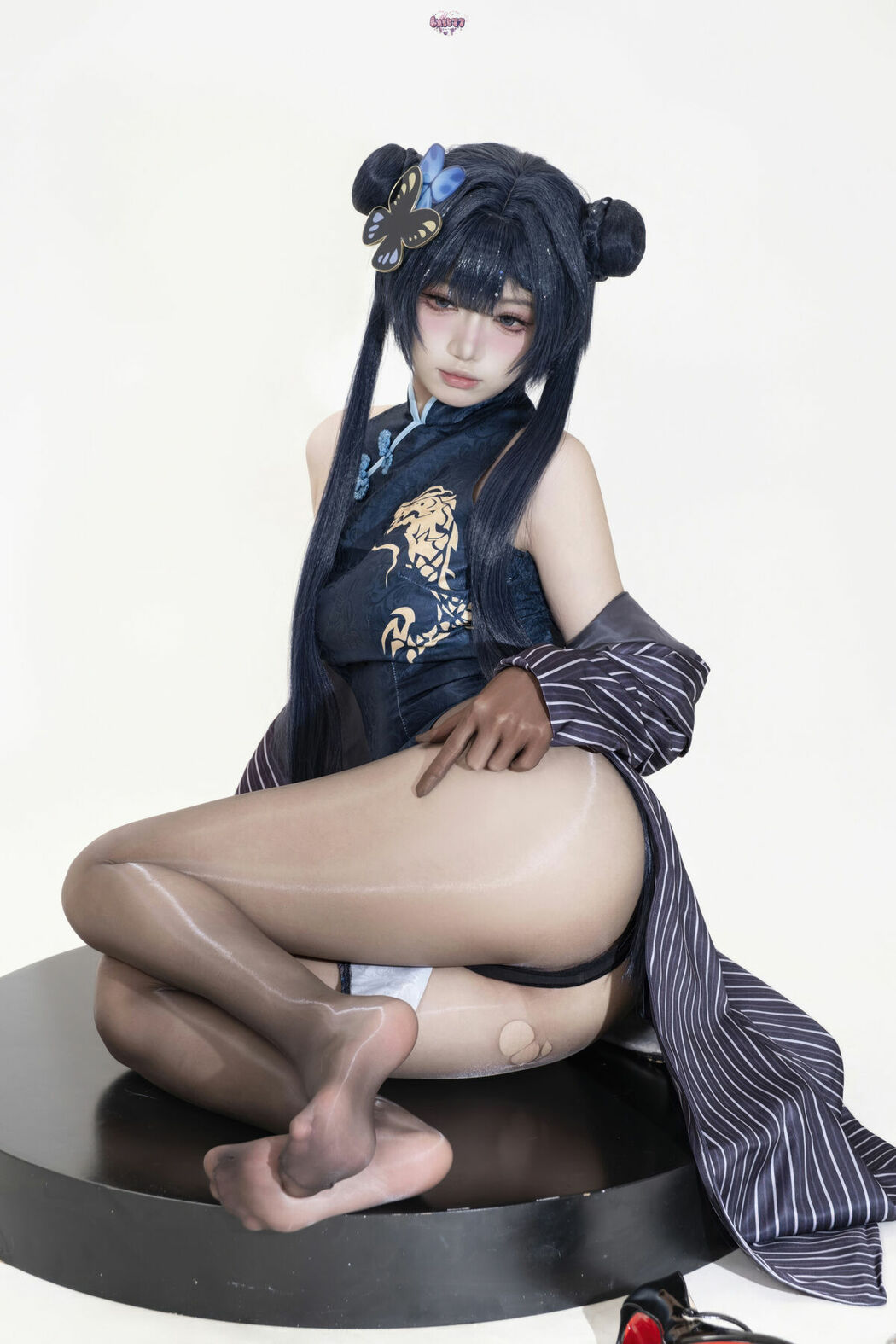 Coser@柒柒要乖哦 – 蔚蓝档案 妃咲原皮 Part01 (50P)