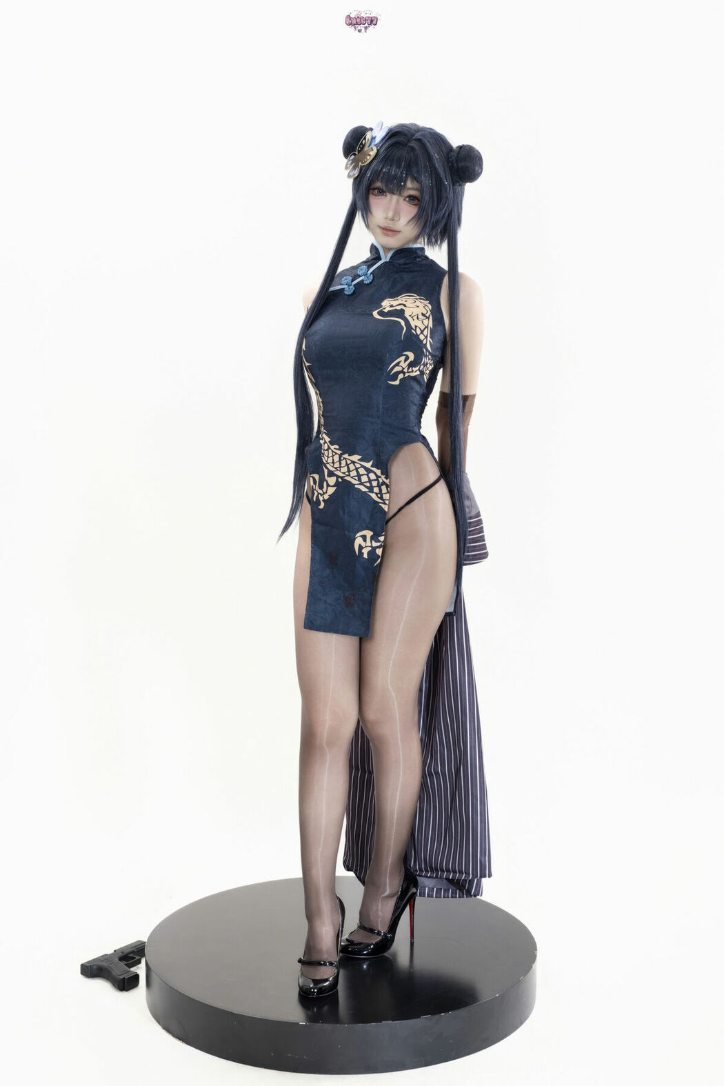 Coser@柒柒要乖哦 – 蔚蓝档案 妃咲原皮 Part01 (50P)