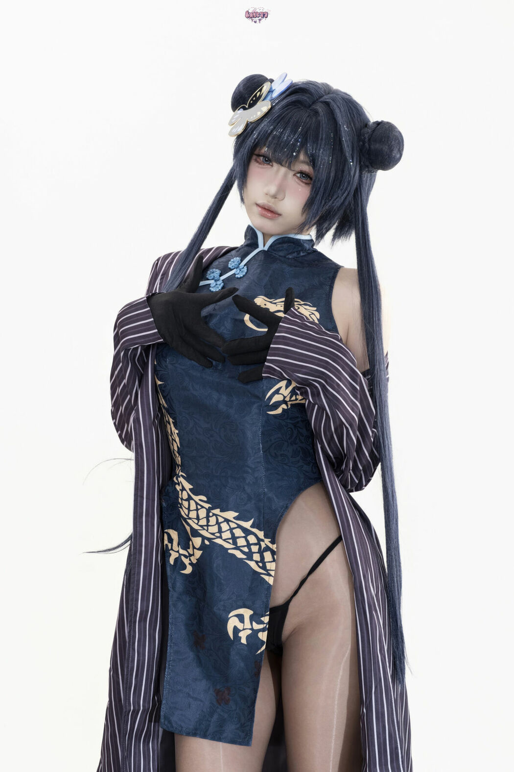 Coser@柒柒要乖哦 – 蔚蓝档案 妃咲原皮 Part01 (50P)