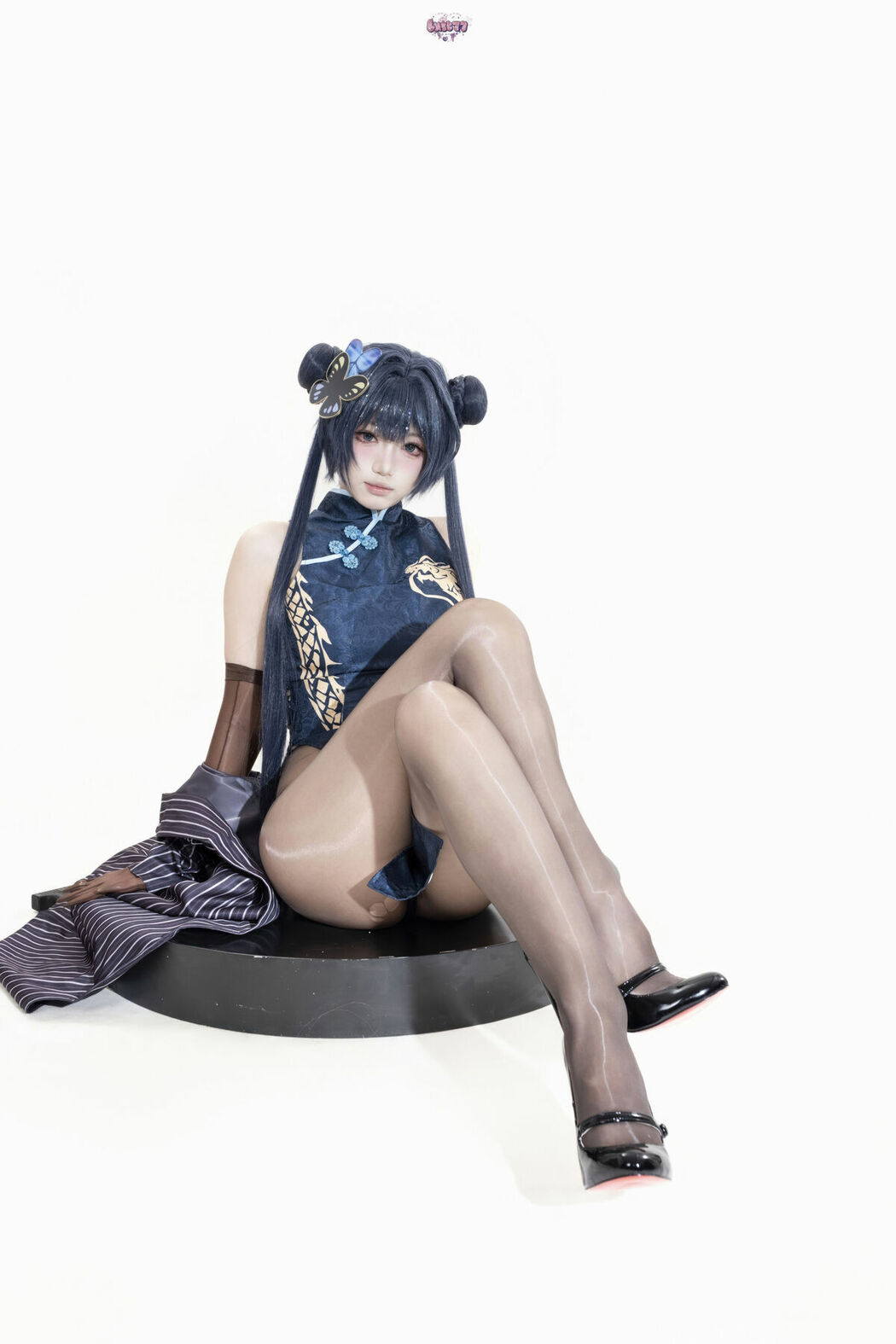 Coser@柒柒要乖哦 – 蔚蓝档案 妃咲原皮 Part01 (50P)