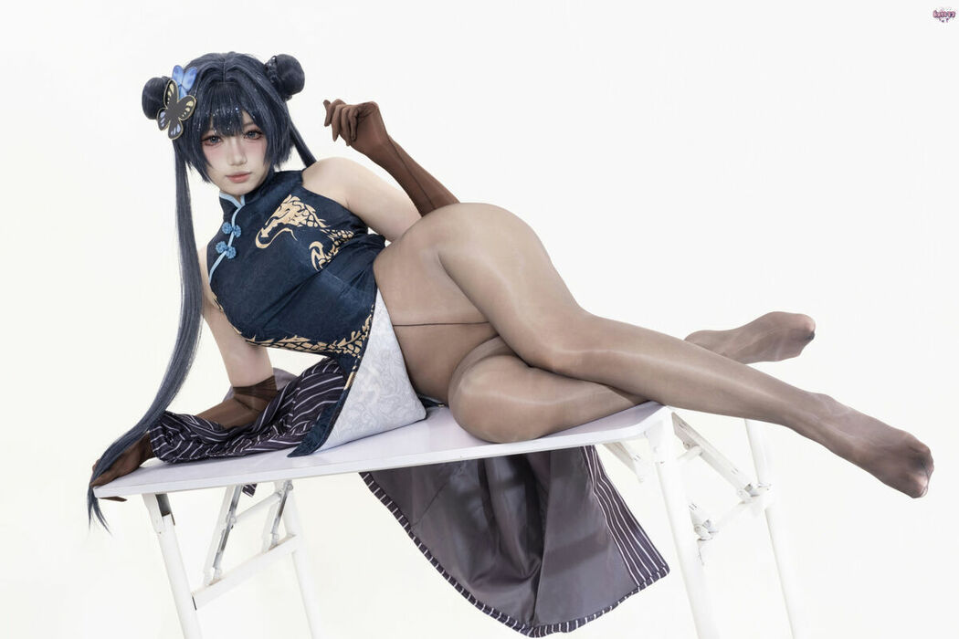 Coser@柒柒要乖哦 – 蔚蓝档案 妃咲原皮 Part02 (49P)