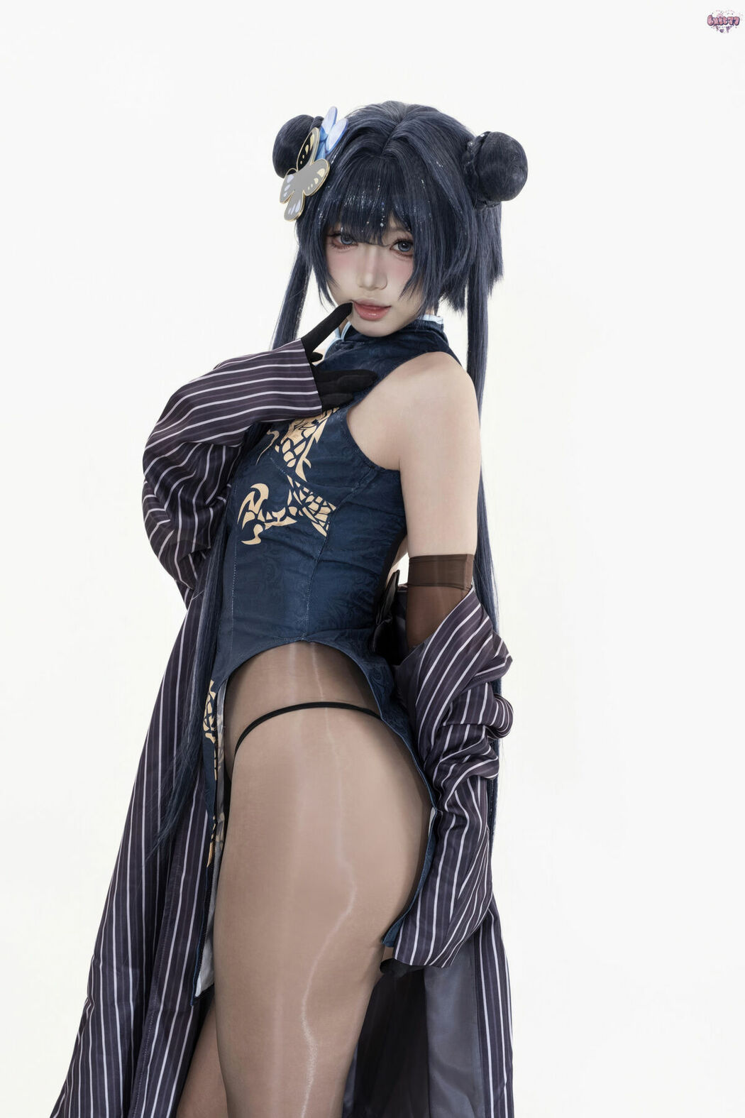 Coser@柒柒要乖哦 – 蔚蓝档案 妃咲原皮 Part01 (50P)