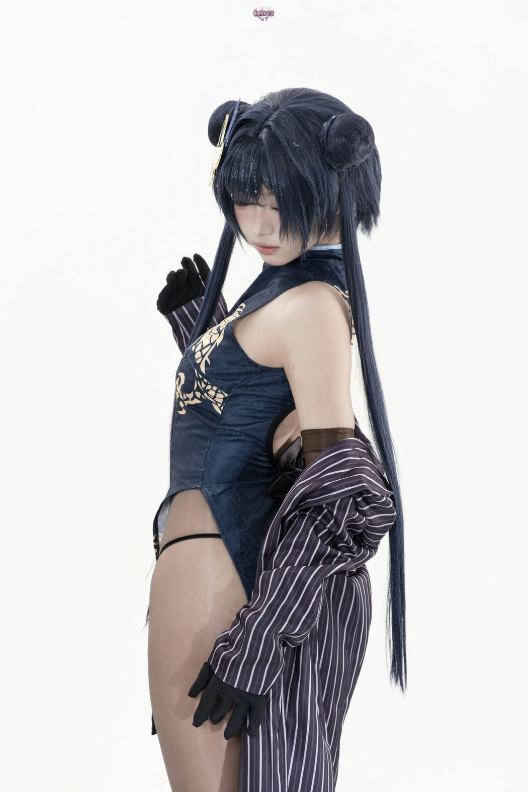 Coser@柒柒要乖哦 – 蔚蓝档案 妃咲原皮 Part01 (50P)