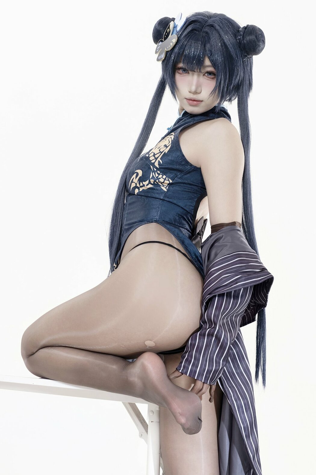 Coser@柒柒要乖哦 – 蔚蓝档案 妃咲原皮 Part02 (49P) Cover Photo