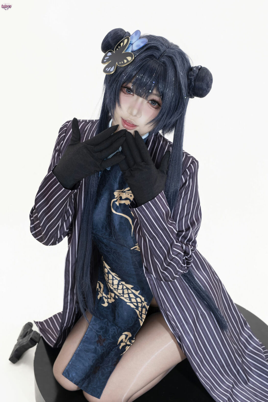 Coser@柒柒要乖哦 – 蔚蓝档案 妃咲原皮 Part02 (49P)