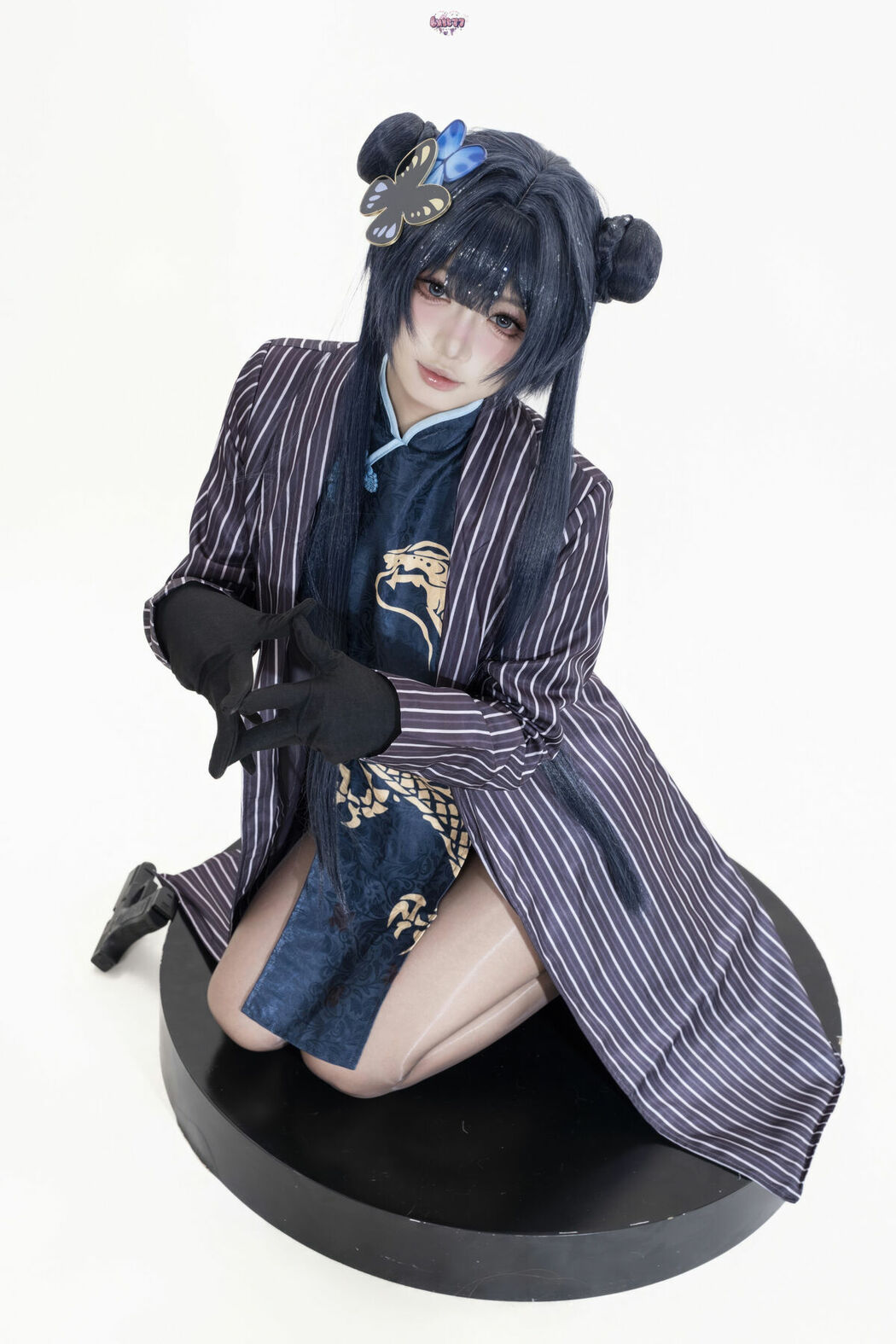 Coser@柒柒要乖哦 – 蔚蓝档案 妃咲原皮 Part02 (49P)