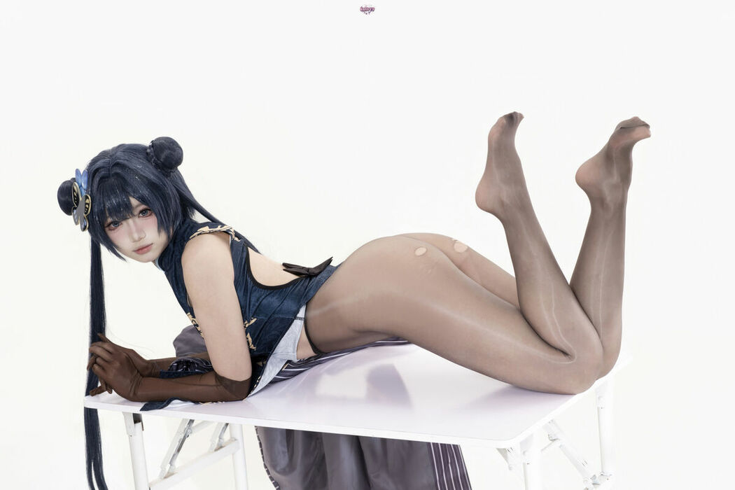 Coser@柒柒要乖哦 – 蔚蓝档案 妃咲原皮 Part02 (49P)