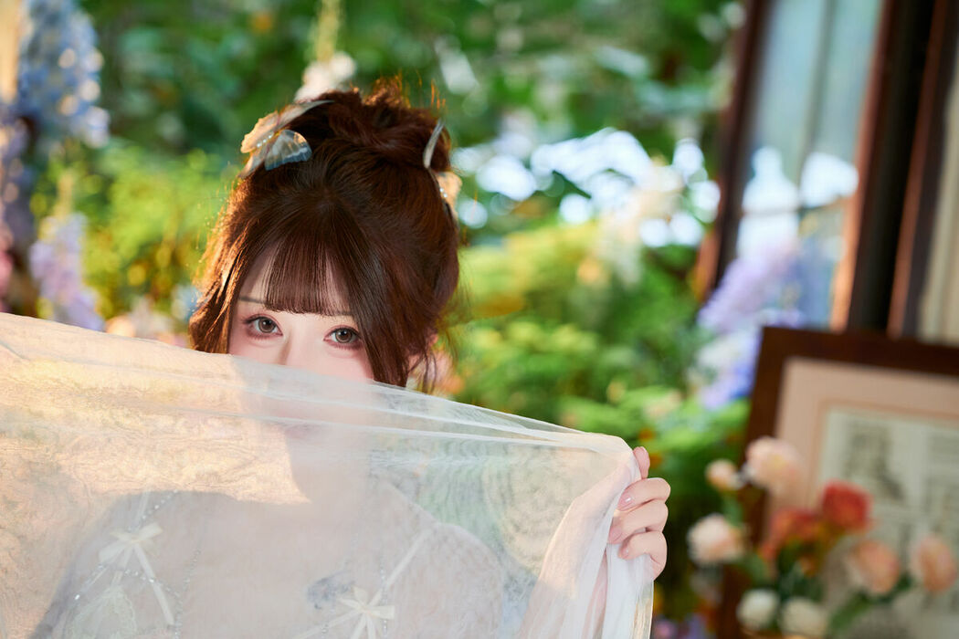 Coser@鹿八岁 – 深林的洁白花语 Part02 (53P)