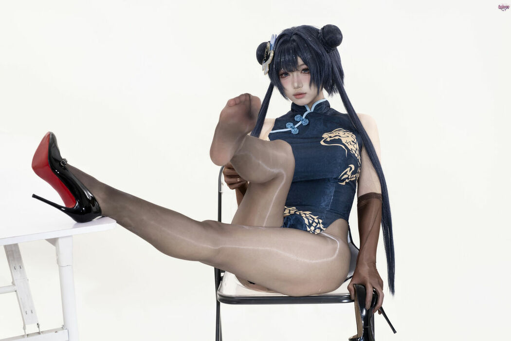 Coser@柒柒要乖哦 – 蔚蓝档案 妃咲原皮 Part02 (49P)