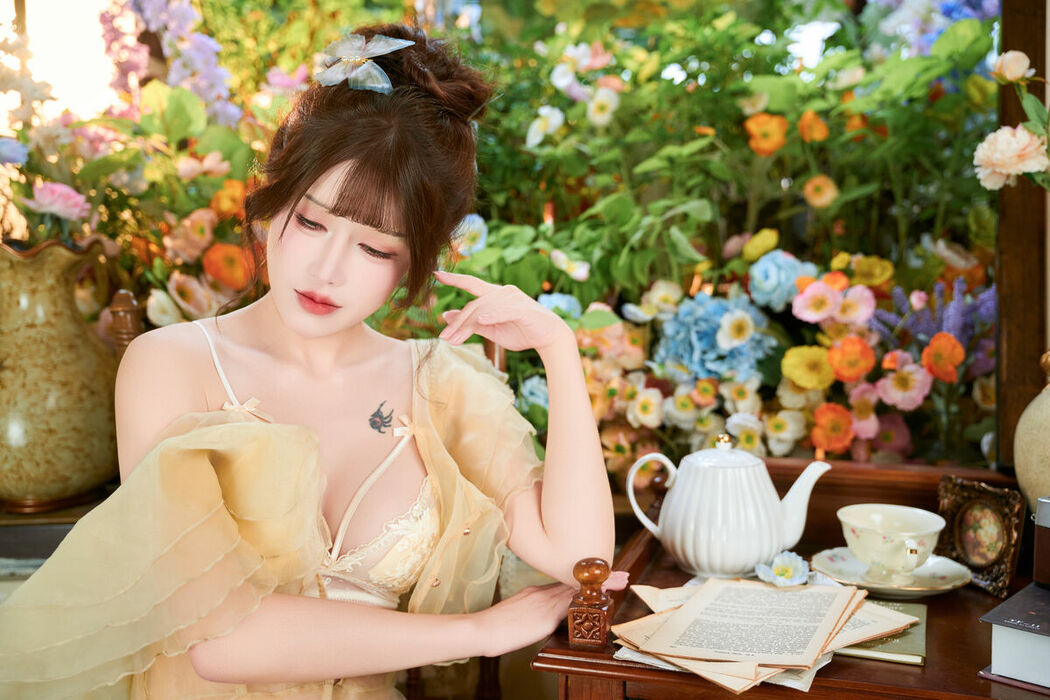 Coser@鹿八岁 – 深林的洁白花语 Part02 (53P)