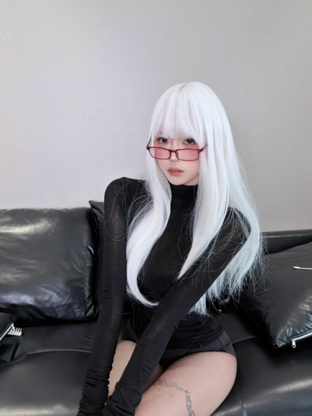 Coser@麻薯好吃 – 暗夜纯白 (53P)