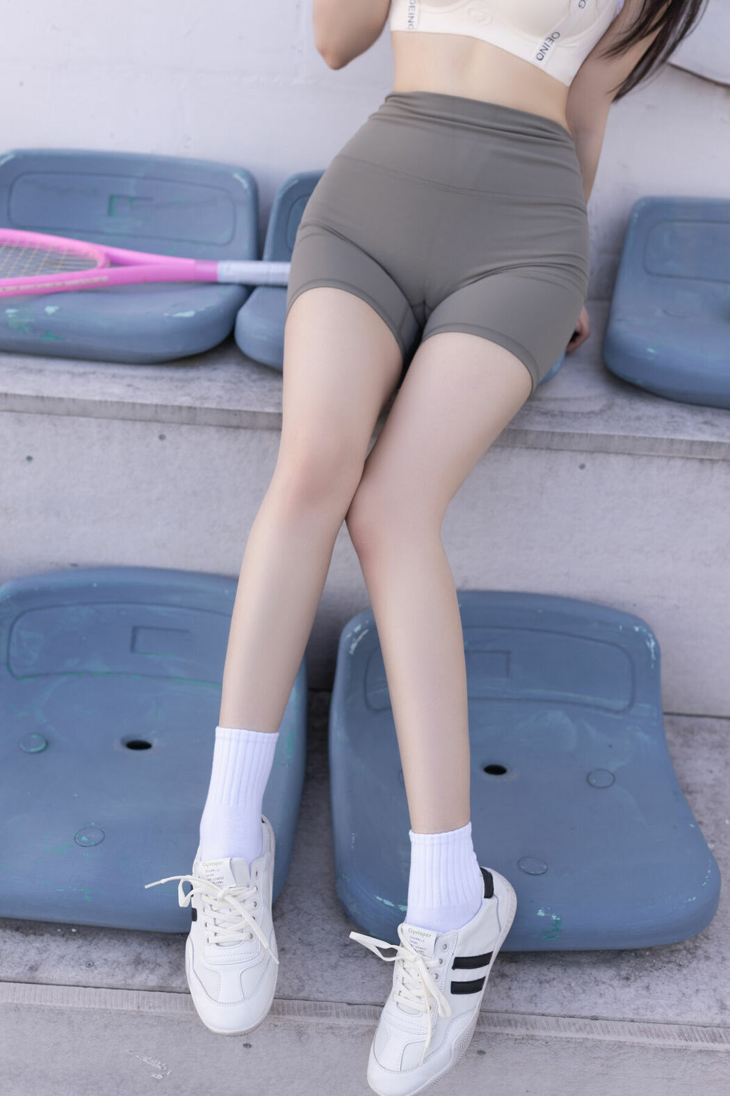 内购无水印 Yu Zi Jiang Fish 鱼子酱Fish – 网球场 Part01 (61P)